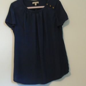 Women's Banana Republic navy blue top